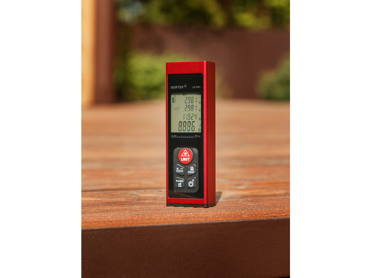 Дальномер лазерный WORTEX LR7001 0,03 – 70, ± 2 мм