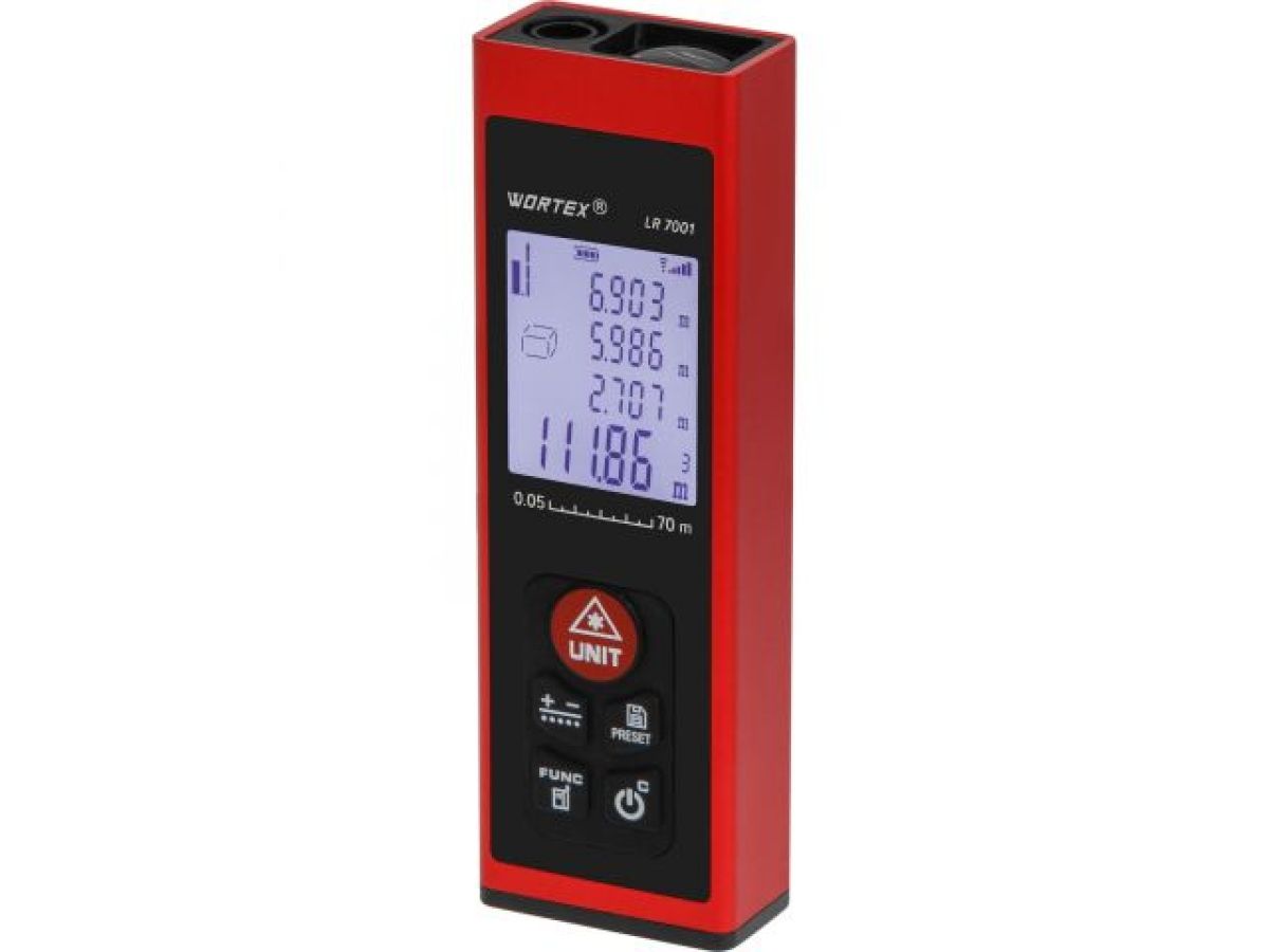 Дальномер лазерный WORTEX LR7001 0,03 – 70, ± 2 мм