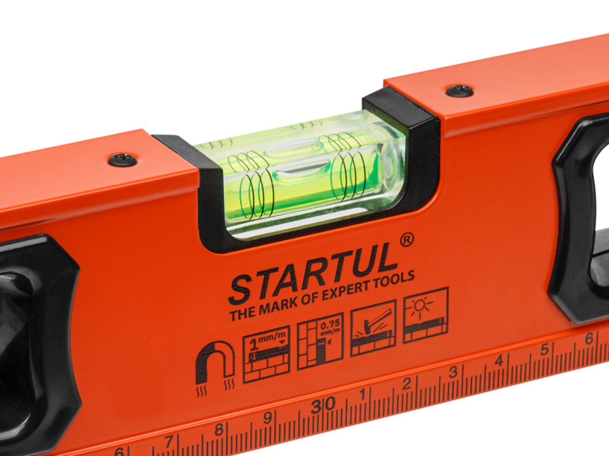 Уровень 1000мм магнитный STARTUL STANDART (ST2530-100M)