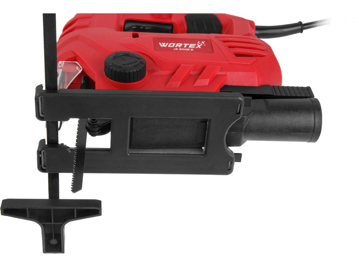 Лобзик электрический WORTEX LX JS 8008 E 800 Вт, 500-3350 ход/мин, пропил до 80 мм