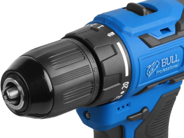Аккумуляторный шуруповерт BULL SR 1804 18 В, 45 Н*м