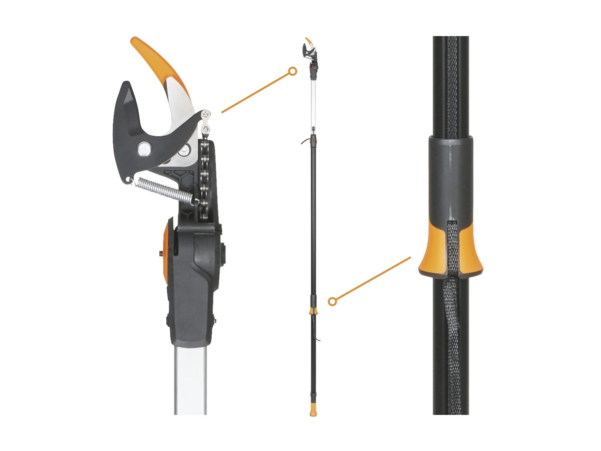 Сучкорез универсальный телескопический UPX86 FISKARS PowerGear 