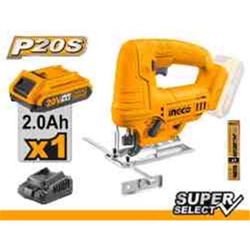 Аккумуляторная лобзиковая пила INGCO CJSLI65081