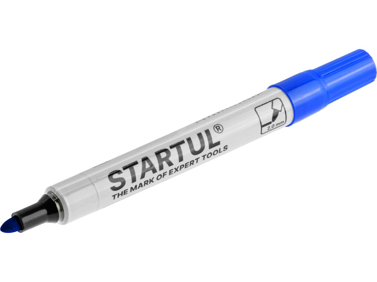  Маркер промышленный перманентный фетровый синий STARTUL PROFI (ST4340-02)