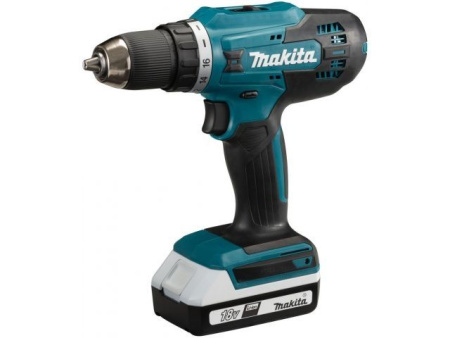 Аккумуляторный ударный шуруповерт 18В MAKITA LXT HP488D + аккум. лобзик JV183D