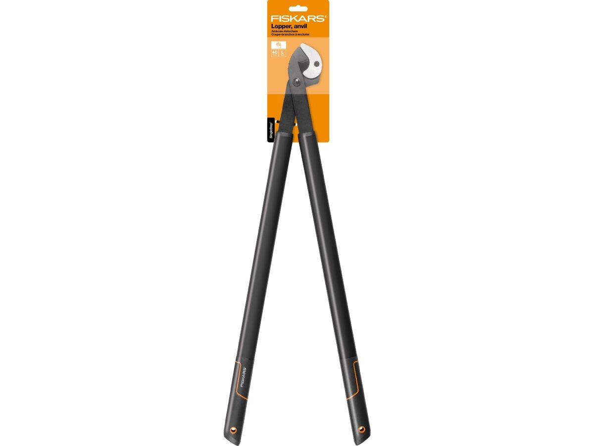 Сучкорез контактный L39 FISKARS SingleStep c загнутыми лезвиями большой 