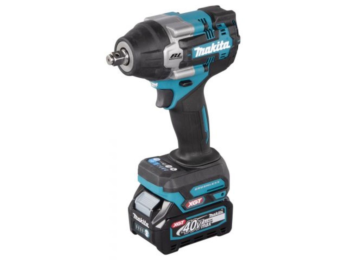Аккумуляторный ударный гайковерт MAKITA XGT TW 007 GD 201
