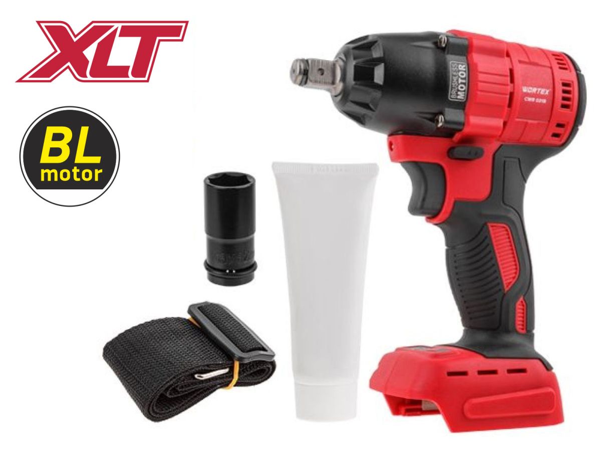 Аккумуляторный ударный гайковерт WORTEX CWR 0318,18 В, 310 Н*м, 1/2"
