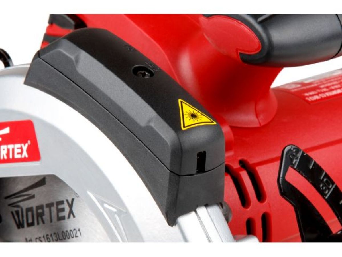 Циркулярная пила сетевая WORTEX CS 1613L 1300 Вт 160 мм