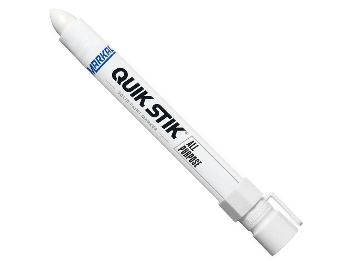  Маркер промышленный на основе твердой краски MARKAL QUIK STIK ALL PURPOSE БЕЛЫЙ