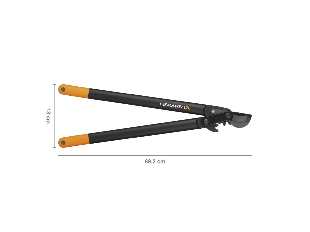 Сучкорез плоскостной L78 FISKARS PowerGear 