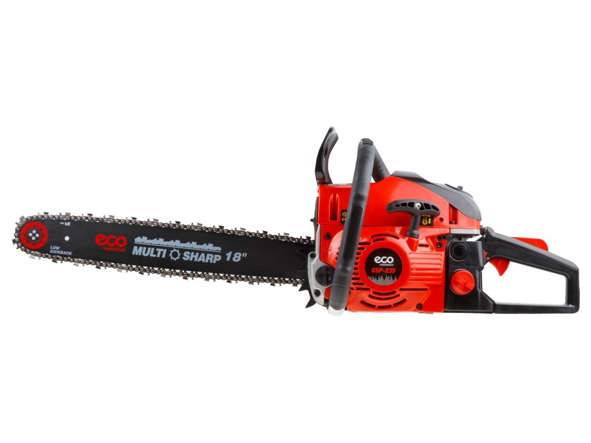 Бензопила цепная ECO CSP-235 шина 45 см (18") 