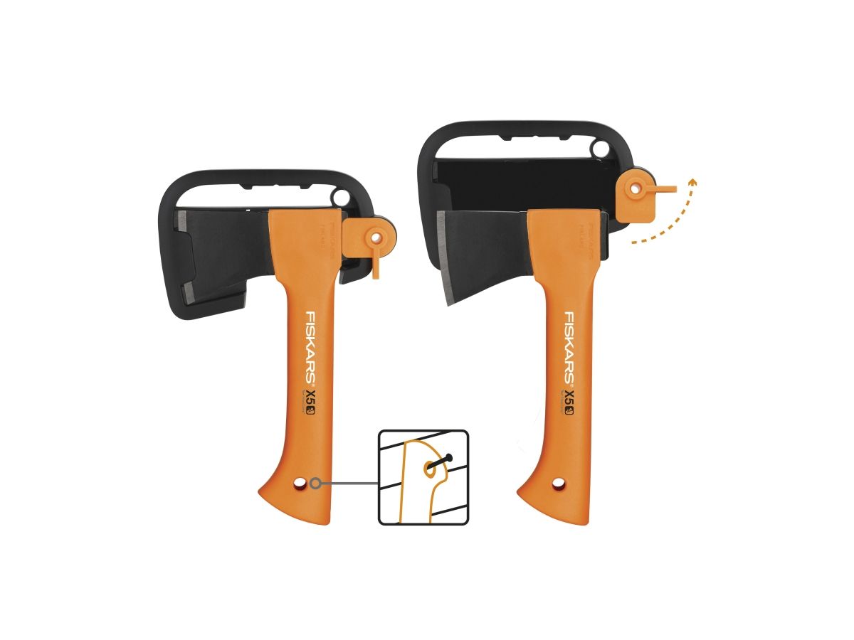 Топор туристический X5 XXS FISKARS