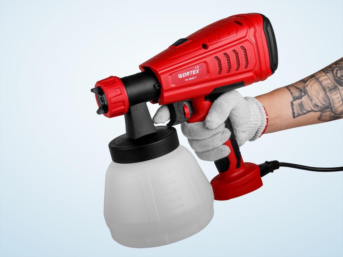 Краскораспылитель электрический WORTEX LX PS0845-1 550Вт