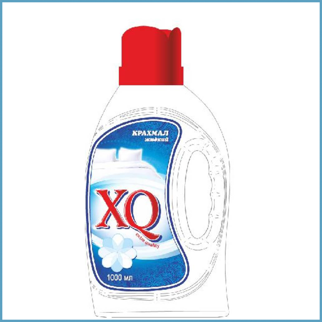 Средство для подкрахмаливания XQ КРАХМАЛ ЖИДКИЙ, 1л