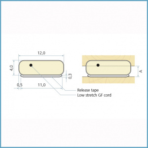 Уплотнитель QL-1026 черный