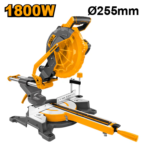 Торцовочная пила с протяжкой INGCO BM2S180017 INDUSTRIAL 254 мм 1,8 кВт