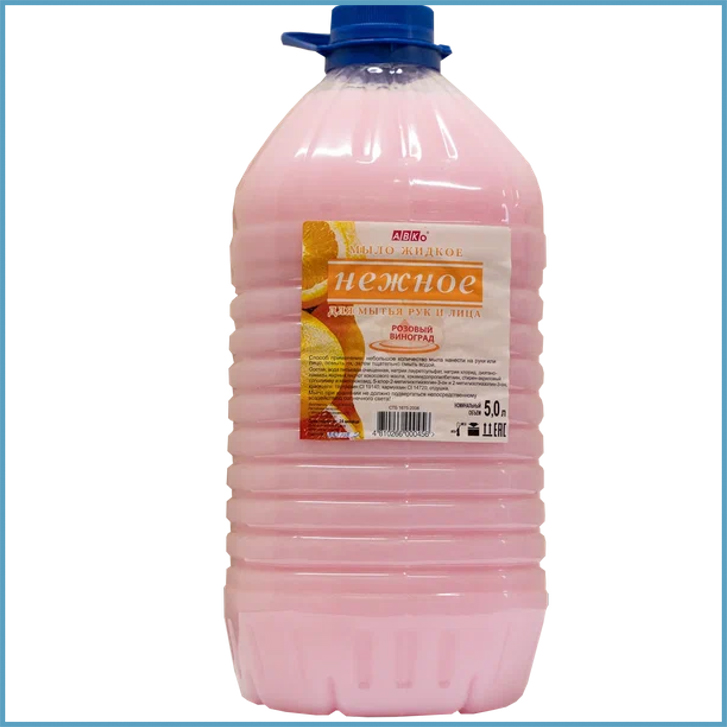 Мыло жидкое Нежное, 5 л