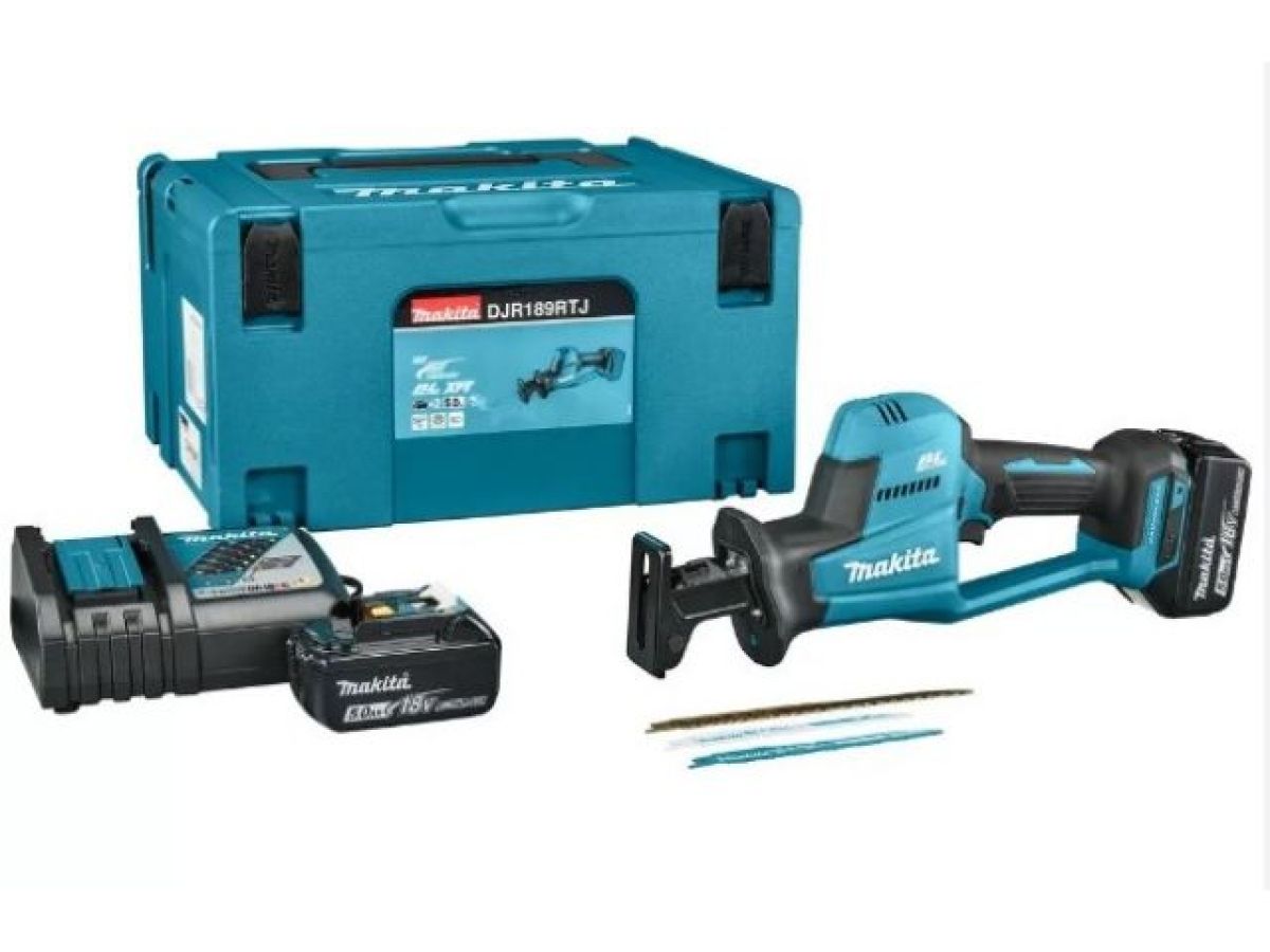 Аккумуляторная сабельная пила MAKITA LXT DJR189RTJ