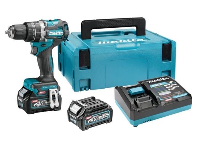 Аккумуляторный ударный шуруповерт 40В MAKITA XGT  HP002GD201
