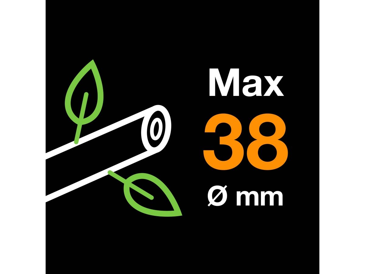 Сучкорез плоскостной L74 FISKARS PowerGear с загнутыми лезвиями средний 