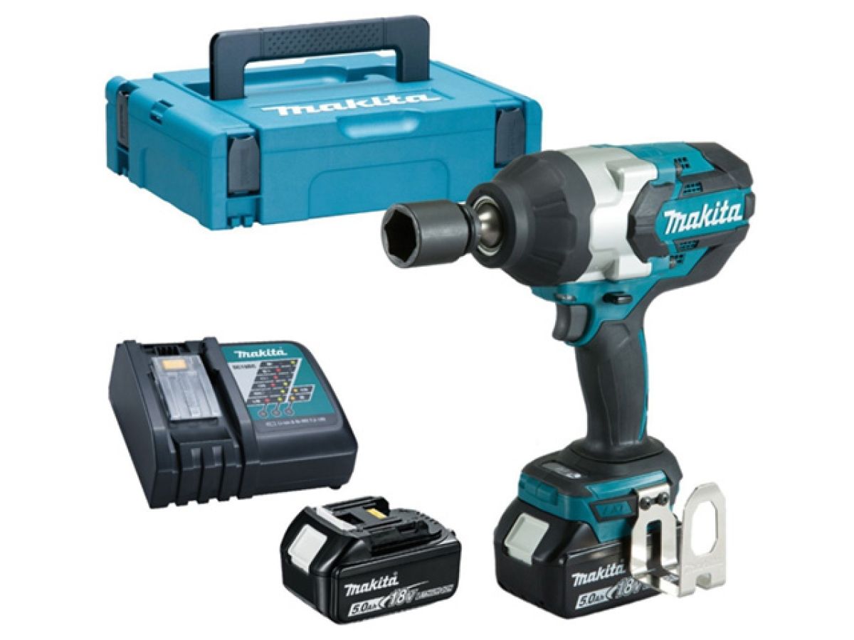 Аккумуляторный ударный гайковерт MAKITA LXT DTW 1001 RTJ