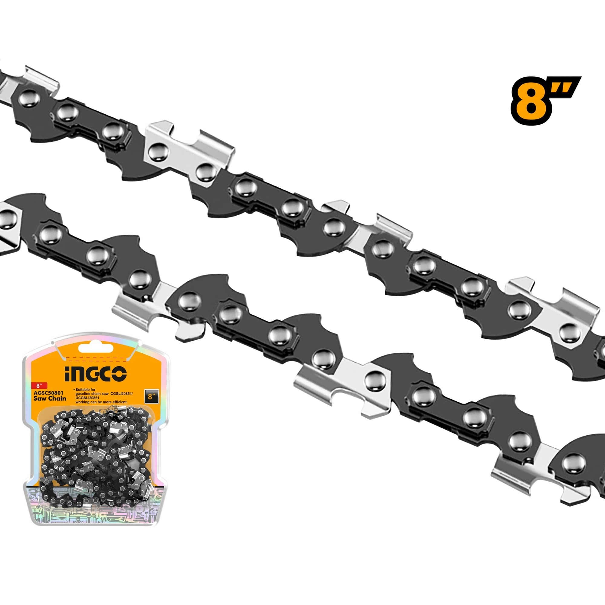 Цепь для цепной пилы 8" INGCO AGSC50801