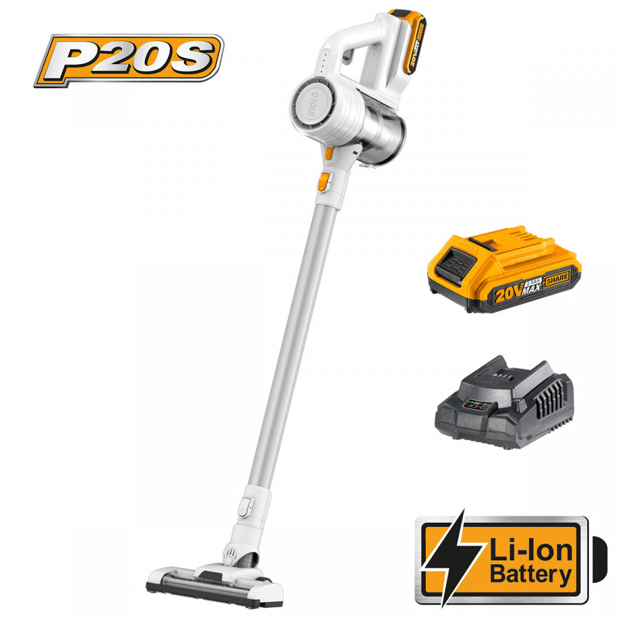 Аккумуляторный пылесос INGCO CVLI2006