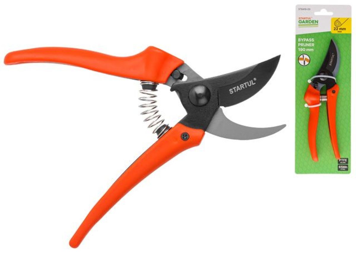 Секатор плоскостной 190мм STARTUL GARDEN ST6410-03