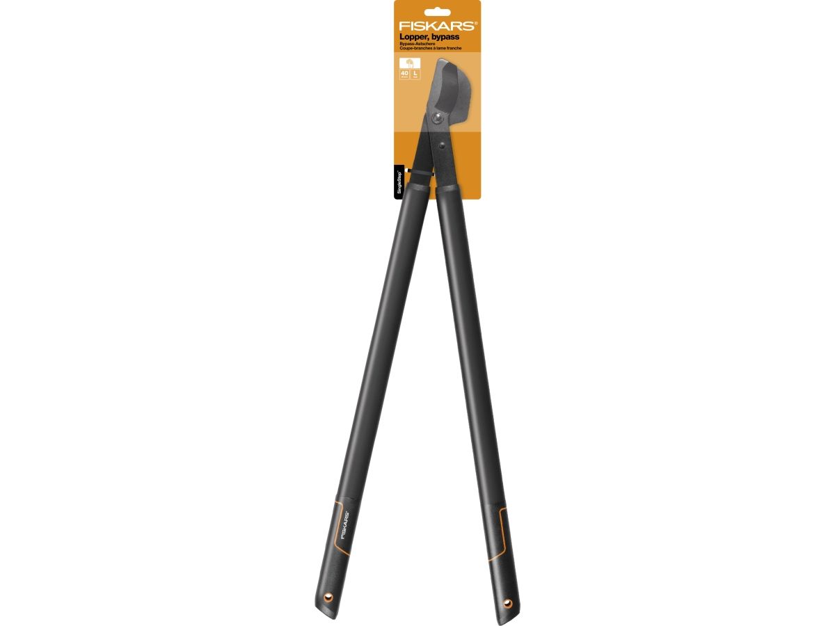 Сучкорез плоскостной L38 FISKARS SingleStep c загнутыми лезвиями большой 