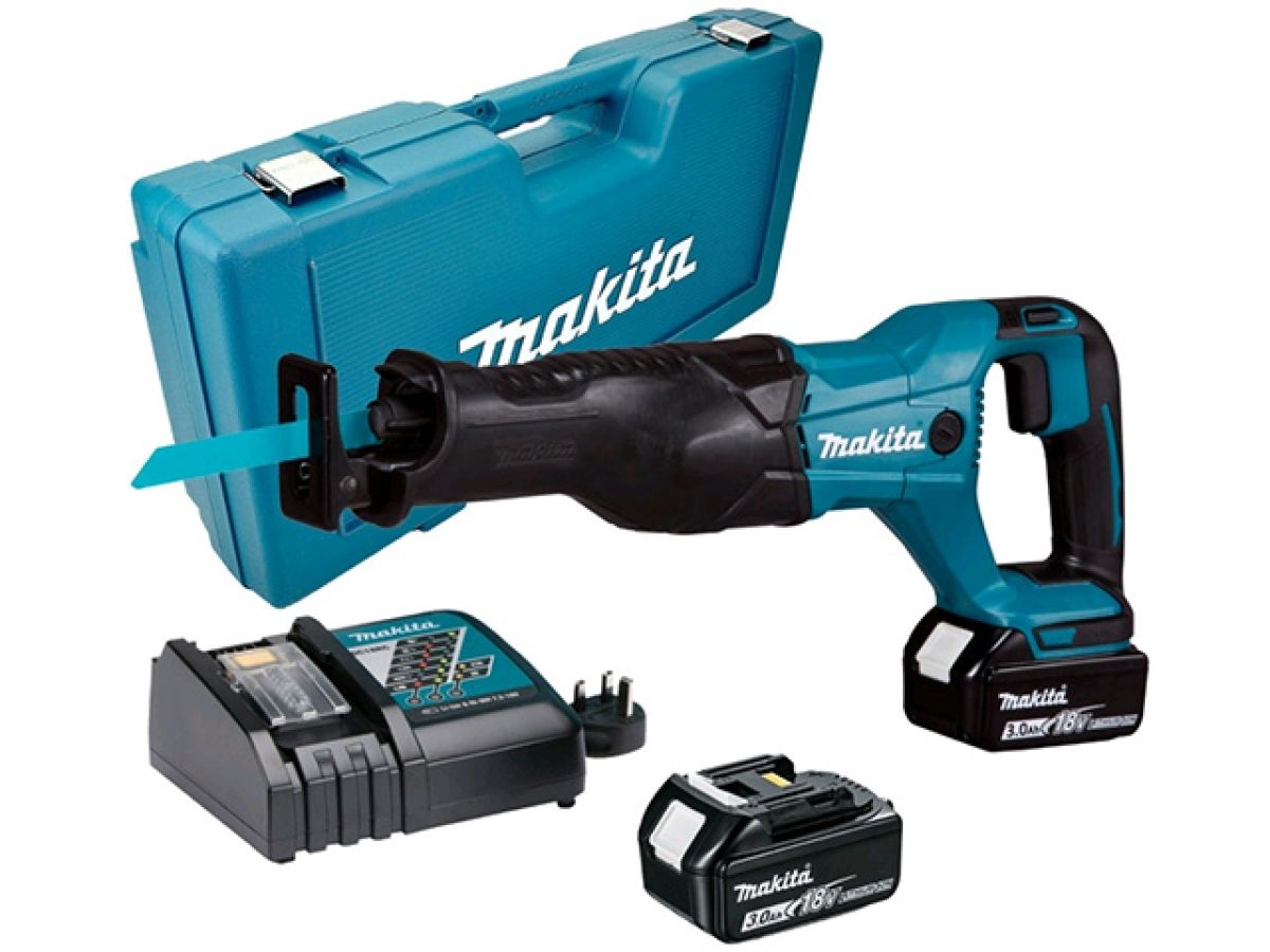 Аккумуляторная сабельная пила MAKITA LXT DJR 186 RFE