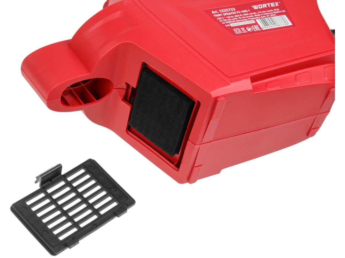 Краскораспылитель электрический WORTEX PS1165-1 650Вт