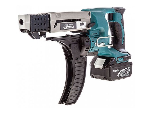 Аккумуляторный шуруповерт 18В MAKITA LXT DFR 550 RFE