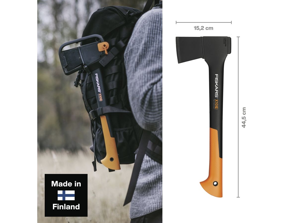 Топор универсальный X10 S FISKARS