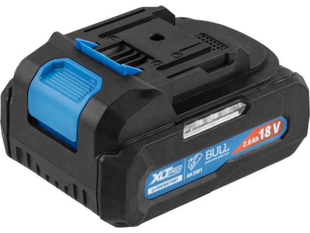 Аккумуляторный шуруповерт BULL SR 1804 18 В, 45 Н*м, 2х2 А*ч, з/у 2 А