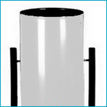 Урна уличная УК-2, цвет белый