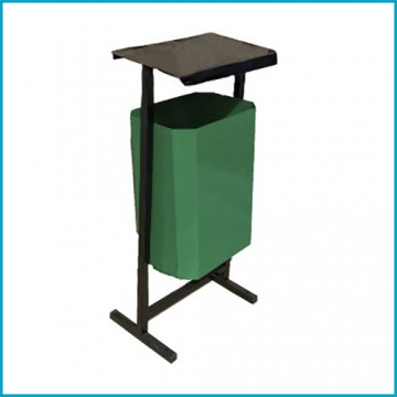 Уличная урна ТМБ-50, цвет зеленый