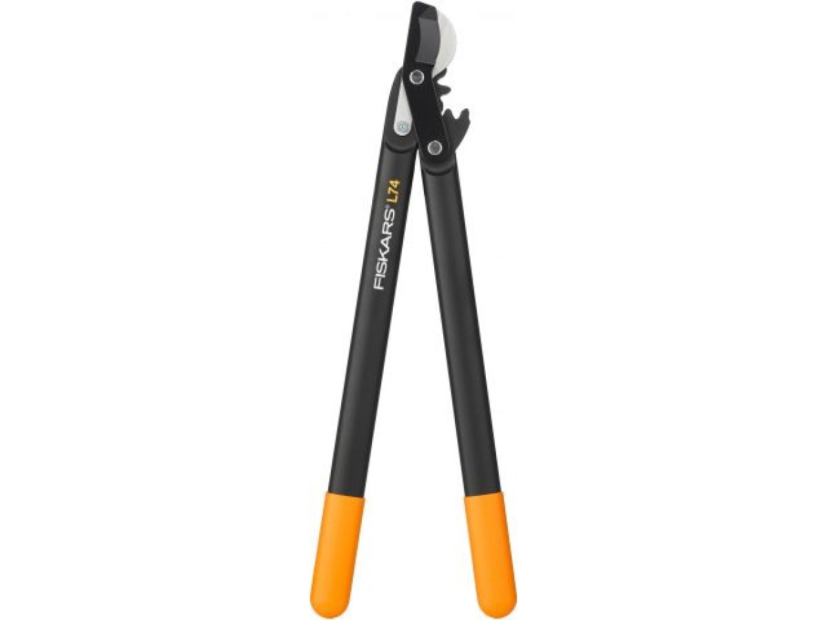 Сучкорез плоскостной L74 FISKARS PowerGear с загнутыми лезвиями средний 
