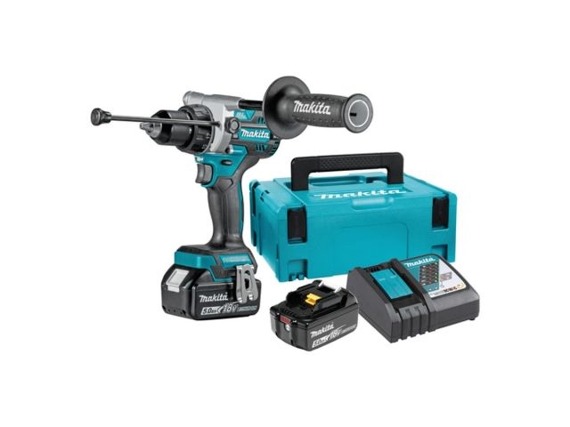 Аккумуляторный ударный шуруповерт 18В MAKITA LXT DHP 486 RTJ