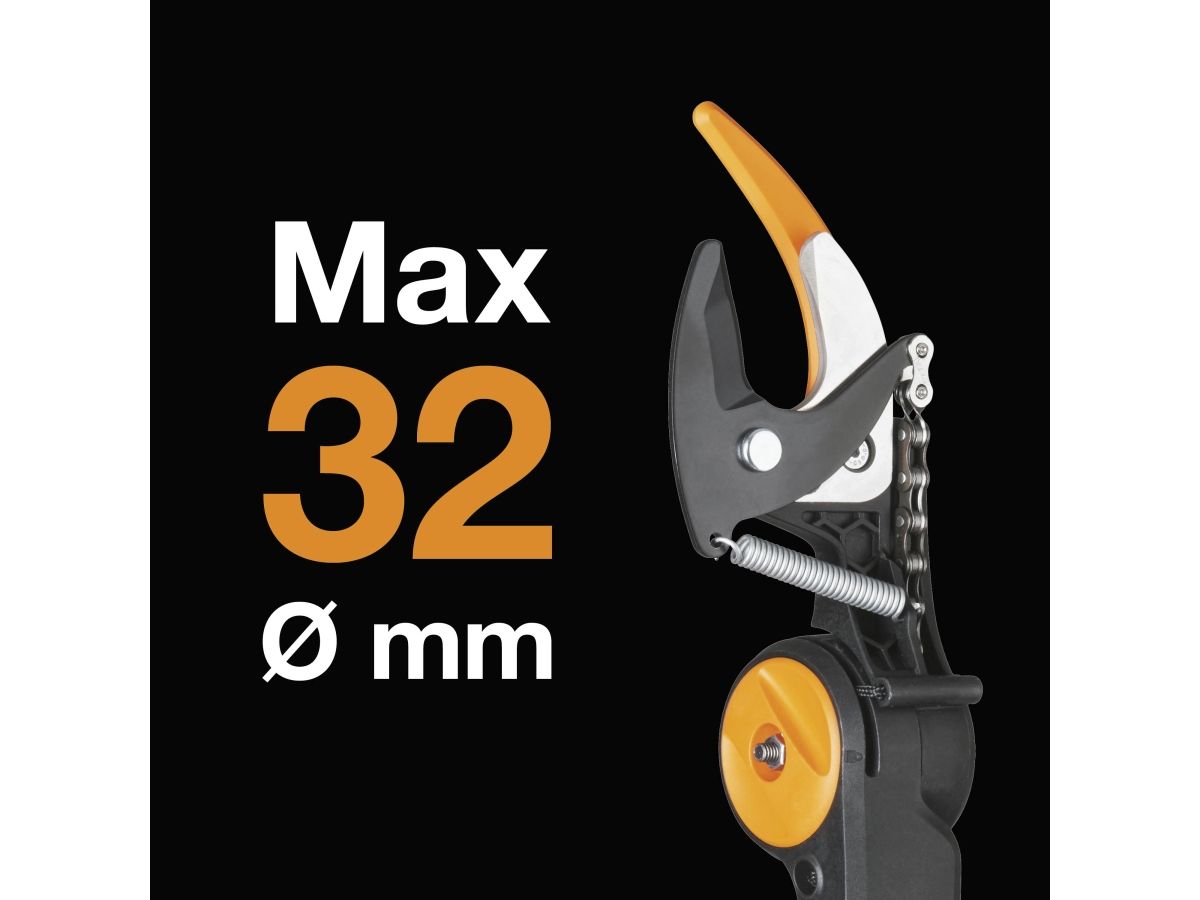 Сучкорез универсальный телескопический UPX86 FISKARS PowerGear 