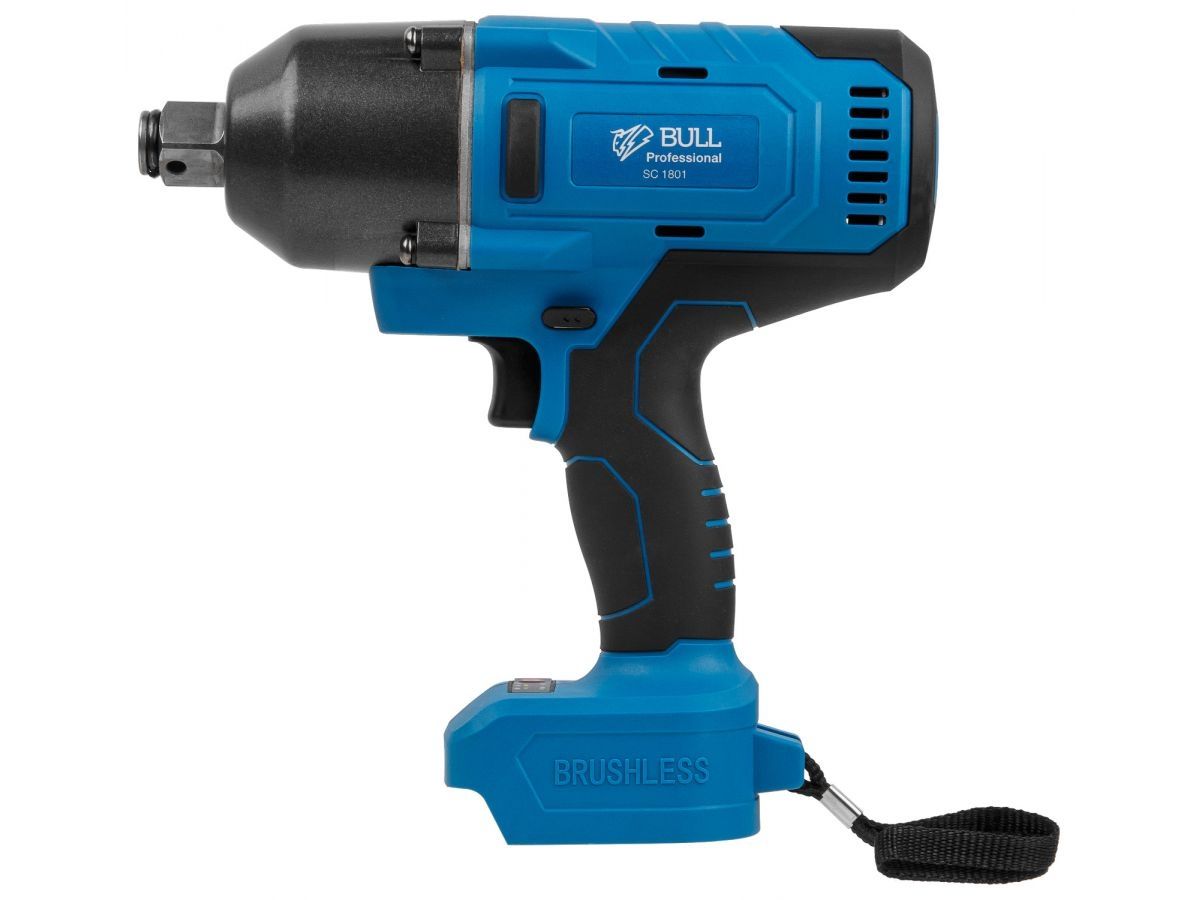 Аккумуляторный ударный гайковерт BULL SC 1801  XLTpro ,18 В, 1000 Н*м, 3/4"