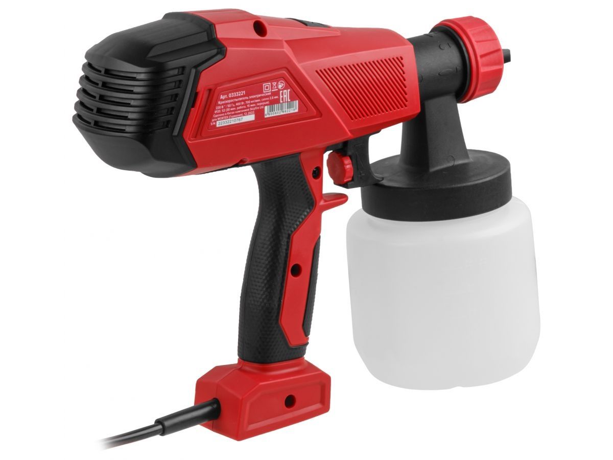 Краскораспылитель электрический WORTEX LX PS0740 400Вт