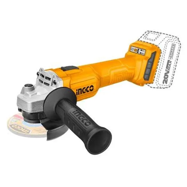 Аккумуляторная угловая шлифовальная машина INGCO CAGLI20157