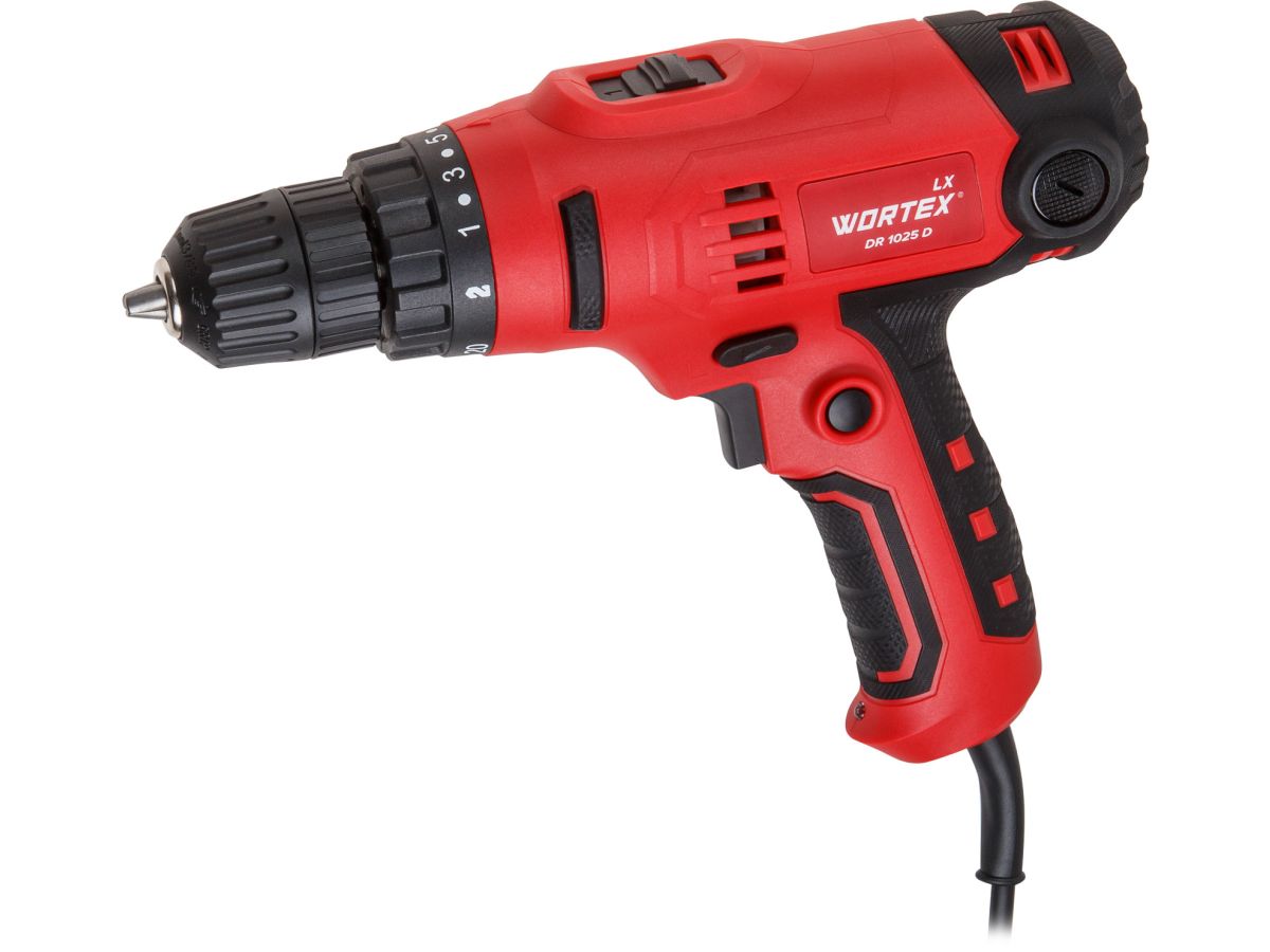 Дрель-шуруповерт сетевая WORTEXLXDR 1025D 400Вт 30Нм