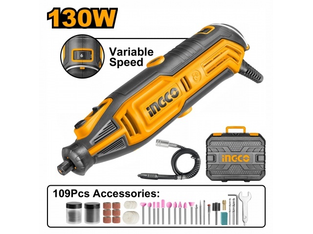 Гравер 130Вт INGCO MG13328