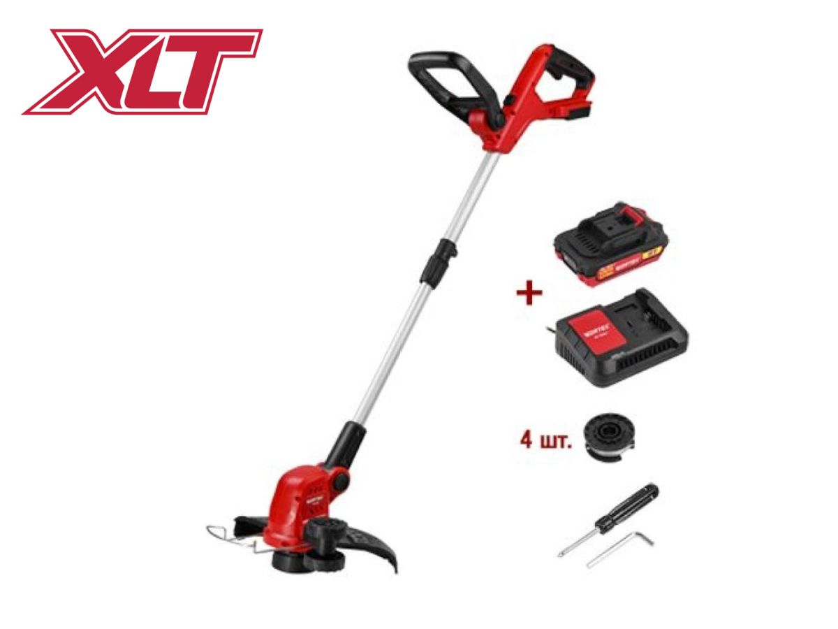 Триммер аккумуляторный WORTEX TB3018 SET 18В