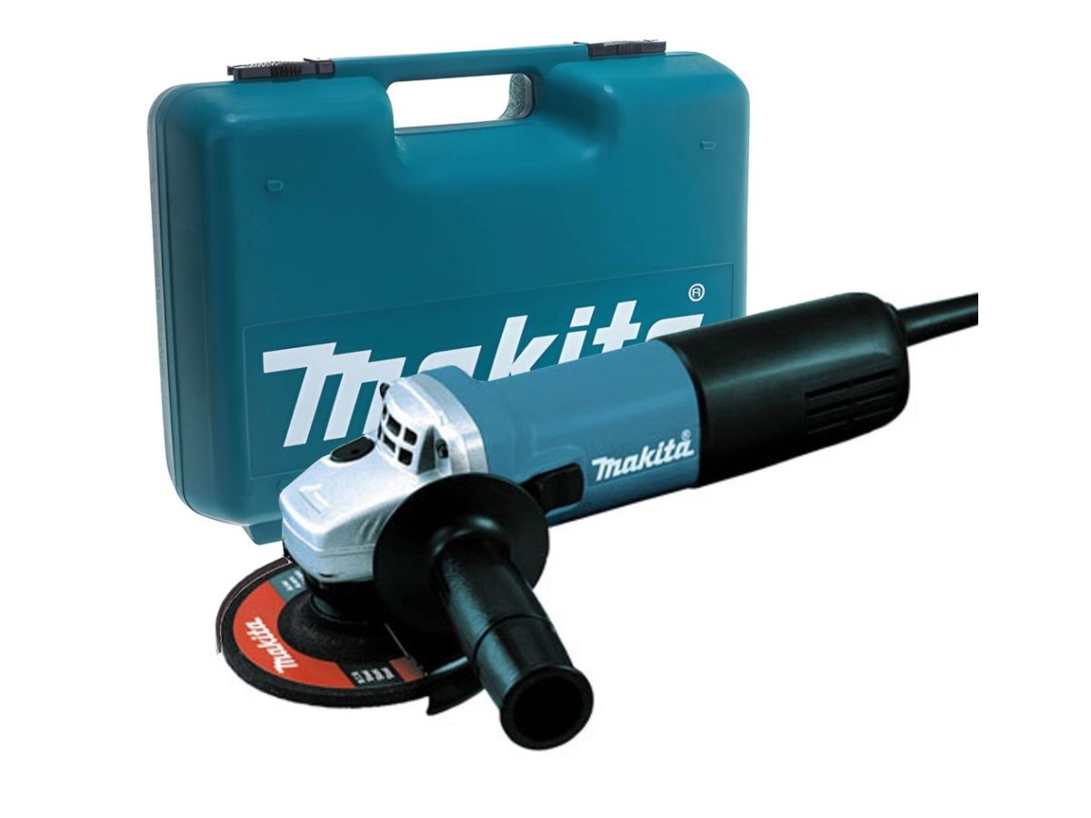 Сетевая одноручная углошлифмашина MAKITA 9557HNRK