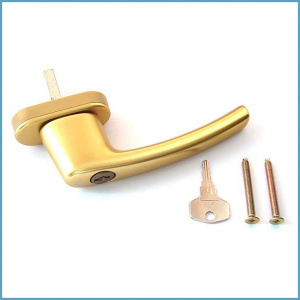 Ruchka-dlya-okon-iz-PVKH-s-klyuchom-Roto-Line-_SHtift_35-mm_-90_-zoloto-matovoe_