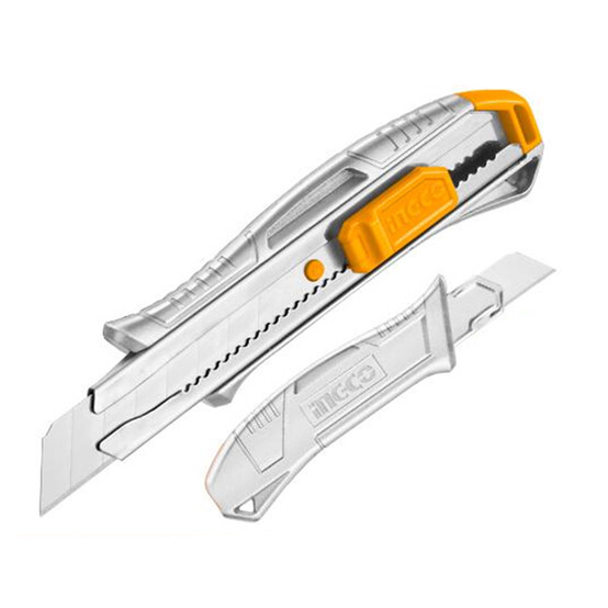 Нож с защелкивающимся лезвием 152мм INGCO HKNS11807