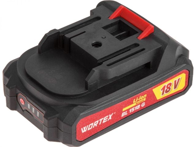 Аккумуляторный шуруповерт WORTEX BD 1815-1 DLi 18 В, 50 Н*м, 1х1.5 А*ч